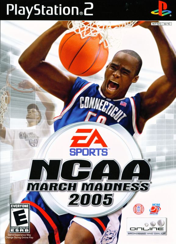 NCAA March Madness 2005 box art for Xbox